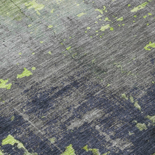 Piper Looms Chantille Modern ACN1780 Lime Machine Washable Area Rug Swatch Image