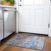Piper Looms Chantille Modern ACN1780 Sky Machine Washable Area Rug Scatter Lifestyle Image Feature