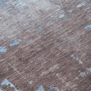 Piper Looms Chantille Modern ACN1780 Sky Machine Washable Area Rug Swatch Image