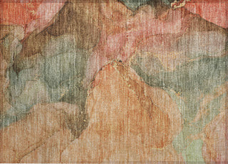 Piper Looms Chantille Contemporary ACN1781 Coral Machine Washable Area Rug Scatter Main Image