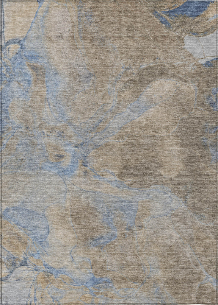 Piper Looms Chantille Contemporary ACN1781 Taupe Machine Washable Area Rug main image