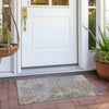Piper Looms Chantille Contemporary ACN1781 Taupe Machine Washable Area Rug Scatter Outdoor Lifestyle Image Feature