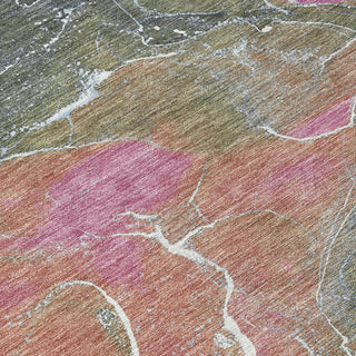 Piper Looms Chantille Contemporary ACN1782 Brown Machine Washable Area Rug Swatch Image