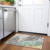 Piper Looms Chantille Contemporary ACN1782 Taupe Machine Washable Area Rug Scatter Lifestyle Image Feature