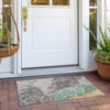 Piper Looms Chantille Contemporary ACN1782 Taupe Machine Washable Area Rug Scatter Outdoor Lifestyle Image Feature