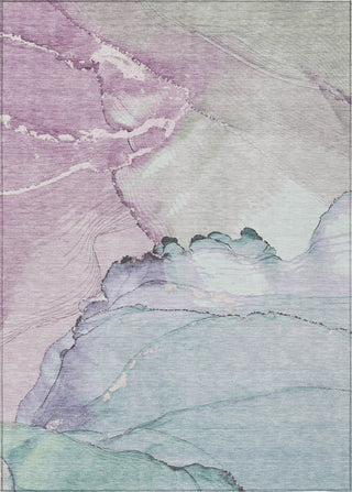 Piper Looms Chantille Modern ACN1783 Seafoam Machine Washable Area Rug main image