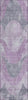 Piper Looms Chantille Swirls ACN1786 Lavender Machine Washable Area Rug Runner Main Image