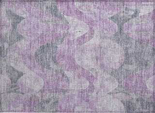 Piper Looms Chantille Swirls ACN1786 Lavender Machine Washable Area Rug Scatter Main Image