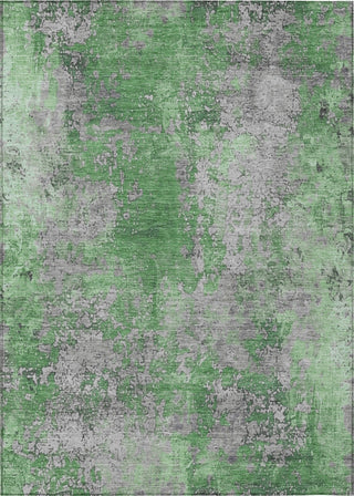 Piper Looms Chantille Modern ACN1789 Green Machine Washable Area Rug main image