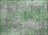 Piper Looms Chantille Modern ACN1789 Green Machine Washable Area Rug Scatter Main Image