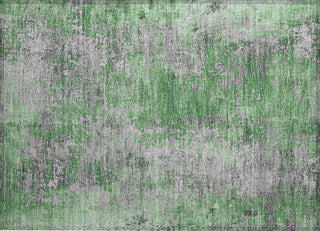 Piper Looms Chantille Modern ACN1789 Green Machine Washable Area Rug Scatter Main Image