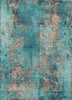 Piper Looms Chantille Modern ACN1789 Teal Machine Washable Area Rug main image