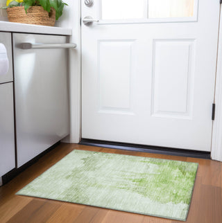 Piper Looms Chantille Modern ACN1791 Aloe Machine Washable Area Rug Scatter Lifestyle Image Feature