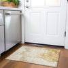 Piper Looms Chantille Modern ACN1791 Gold Machine Washable Area Rug Scatter Lifestyle Image Feature