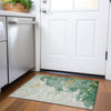 Piper Looms Chantille Modern ACN1792 Emerald Machine Washable Area Rug Scatter Lifestyle Image Feature