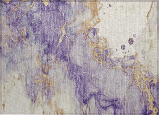 Piper Looms Chantille Modern ACN1794 Purple Machine Washable Area Rug Scatter Main Image