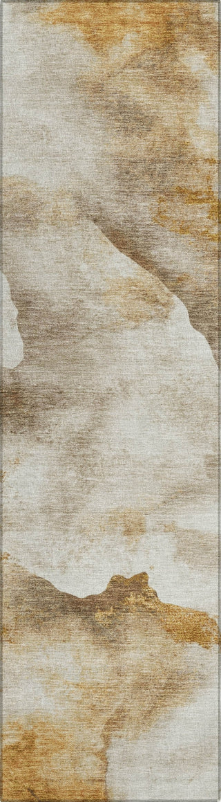 Piper Looms Chantille Modern ACN1796 Beige Machine Washable Area Rug Runner Main Image