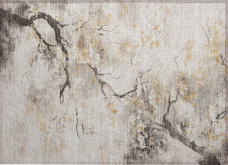 Piper Looms Chantille Floral ACN1804 Putty Machine Washable Area Rug Scatter Main Image