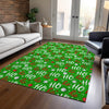 Piper Looms Chantille Christmas ACN1810 Green Machine Washable Area Rug Lifestyle Image Feature