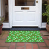 Piper Looms Chantille Christmas ACN1810 Green Machine Washable Area Rug Scatter Outdoor Lifestyle Image Feature