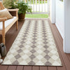 Piper Looms Chantille Christmas ACN1812 Beige Machine Washable Area Rug Runner Outdoor Lifestyle Image Feature
