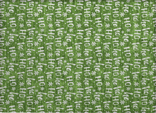 Piper Looms Chantille Christmas ACN1814 Green Machine Washable Area Rug Scatter Main Image