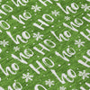 Piper Looms Chantille Christmas ACN1814 Green Machine Washable Area Rug Swatch Image