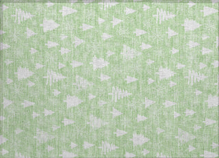 Piper Looms Chantille Christmas ACN1815 Mint Machine Washable Area Rug Scatter Main Image