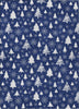 Piper Looms Chantille Christmas ACN1815 Navy Machine Washable Area Rug main image