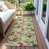 Piper Looms Chantille Christmas ACN1816 Aloe Machine Washable Area Rug Runner Outdoor Lifestyle Image Feature