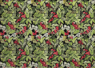 Piper Looms Chantille Christmas ACN1816 Black Machine Washable Area Rug Scatter Main Image