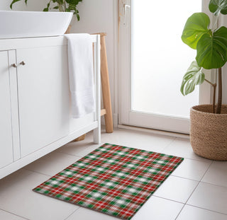 Piper Looms Chantille Christmas ACN1817 Emerald Machine Washable Area Rug Scatter Lifestyle Image Feature