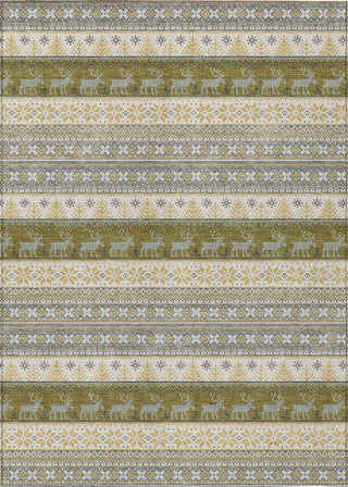 Piper Looms Chantille Christmas ACN1818 Gray Machine Washable Area Rug main image