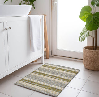 Piper Looms Chantille Christmas ACN1818 Gray Machine Washable Area Rug Scatter Lifestyle Image Feature