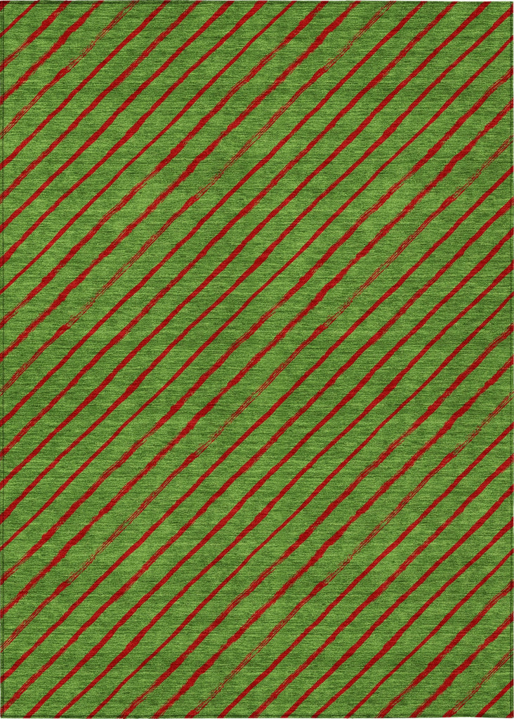 Piper Looms Chantille Christmas ACN1819 Fern Machine Washable Area Rug main image