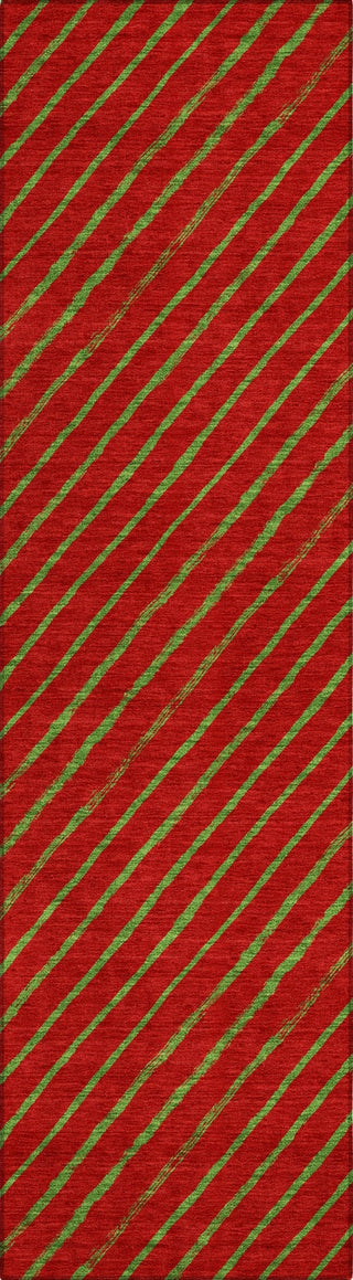 Piper Looms Chantille Christmas ACN1819 Merlot Machine Washable Area Rug Runner Main Image