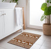 Piper Looms Chantille Christmas ACN1820 Fern Machine Washable Area Rug Scatter Lifestyle Image Feature
