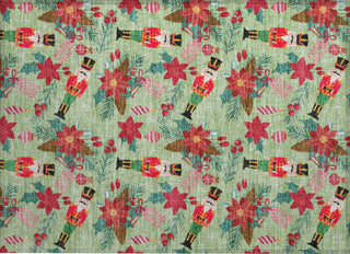 Piper Looms Chantille Christmas ACN1822 Aloe Machine Washable Area Rug Scatter Main Image