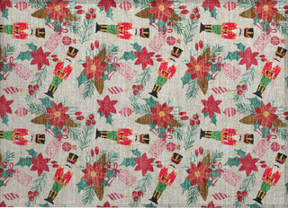 Piper Looms Chantille Christmas ACN1822 Beige Machine Washable Area Rug Scatter Main Image