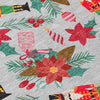 Piper Looms Chantille Christmas ACN1822 Silver Machine Washable Area Rug Swatch Image