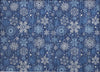 Piper Looms Chantille Christmas ACN1823 Navy Machine Washable Area Rug Scatter Main Image