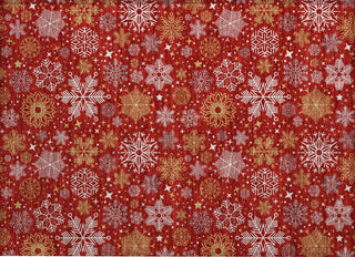 Piper Looms Chantille Christmas ACN1823 Red Machine Washable Area Rug Scatter Main Image