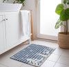 Piper Looms Chantille Christmas ACN1824 Blue Machine Washable Area Rug Scatter Lifestyle Image Feature