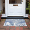 Piper Looms Chantille Christmas ACN1824 Blue Machine Washable Area Rug Scatter Outdoor Lifestyle Image Feature