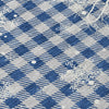 Piper Looms Chantille Christmas ACN1824 Blue Machine Washable Area Rug Swatch Image