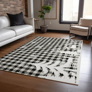 Piper Looms Chantille Christmas ACN1824 Taupe Machine Washable Area Rug Lifestyle Image Feature