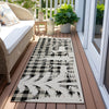 Piper Looms Chantille Christmas ACN1824 Taupe Machine Washable Area Rug Runner Outdoor Lifestyle Image Feature