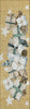 Piper Looms Chantille Christmas ACN1825 Gold Machine Washable Area Rug Runner Main Image