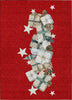 Piper Looms Chantille Christmas ACN1825 Red Machine Washable Area Rug main image