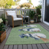Piper Looms Chantille Christmas ACN1826 Aloe Machine Washable Area Rug Outdoor Lifestyle Image Feature